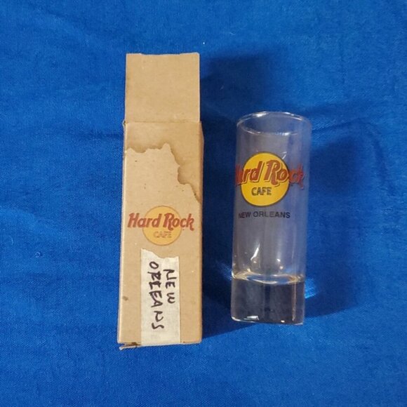 New Orleans, Hard Rock Cafe Shot Glass, NOLA - Picture 1 of 3